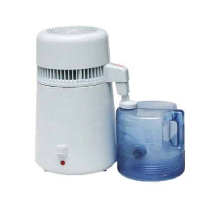 4L 220V Water Distiller Blue Pure Purifier Distilled Water Machine 1L/H - Image 1 of 4