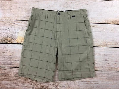 Hombres Hurley Board Shorts Natación Fantasma Cuadros Marrón Beige 30 Bañadores Tabla de Nadar Foto 1 de 4