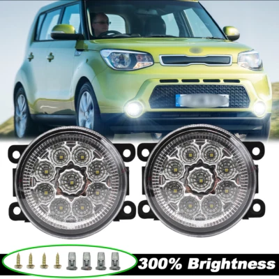 2x farol de neblina lâmpada de direção H11 110W para 2014 Kia Soul Base Hatchback 4 portas 1.6L - Imagem 1 de 4
