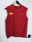 Nike Rafa Nadal 2008 Beijing Olympics Sleeveless Tennis Shirt Medium RF Federer