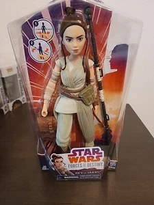 Star Wars Forces of Destiny Rey of Jakku - New Damaged Box - Picture 1 of 4