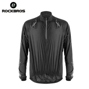 ROCKBROS Ultralight Cycling Sunscreen Sportswear Unisex Skin Clothing Jacket - Picture 1 of 16
