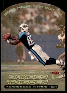 2000 Fleer Medallion Yancey Thigpen Tennessee Titans #143 - Picture 1 of 2