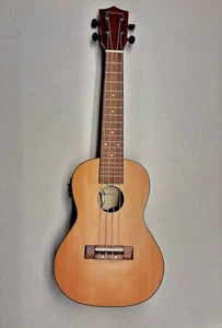 Mitchell MU50SE Acoustic-Electric Concert Ukulele with Solid Cedar Top Natural - Picture 1 of 8