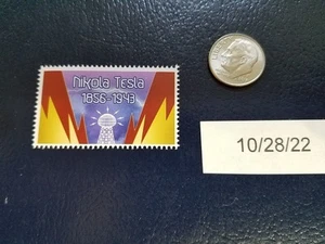 Nikola Tesla American Inventor 2018 Republique Du Congo Perforated Stamp (c) - Picture 1 of 1