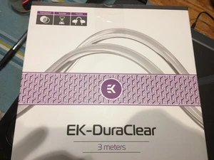 EKWB EK-DuraClear Soft Tubing, 10/16mm (3/8" ID, 5/8" OD), 1.7 Meter, Clear - Afbeelding 1 van 2