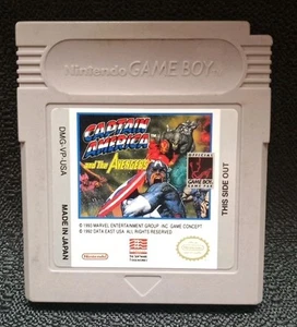 Captain America and the Avengers Nintendo GameBoy GB Cartridge Only TESTED - Picture 1 of 5
