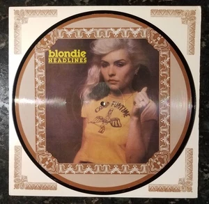 Blondie Rare 1978 PICTURE DISC Headlines LP Boston 1978 EX++/NM - Picture 1 of 7