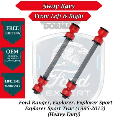Оригинальные передние стабилизаторы подвески Dorman для Ford 1995-2012 годов выпуска с пожизненной гарантией - Изображение 1 из 4