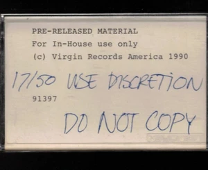 Divinyls (Final Sequence Promo Cassette, 1990, Chrysalis 91397) EXCELLENT - Picture 1 of 3