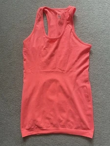 Sweaty Betty Women's Sleeveless Vest, Bright Orange, Size Small - Picture 1 of 4