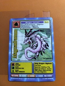 Magnadramon BO-17. 1st Edition. Digimon Trading Card 1999 - LP - Imagen 1 de 2