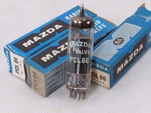 3 x Mazda PCL86 Radioventile. Verpackt. New old stock! #5C - Bild 1 von 2