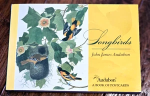 SONGBIRDS An Audubon Book of GORGEOUS Overized Postcards ~ John J. Audubon LNC - Imagen 1 de 6