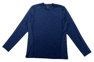 Ten Thousand The Versatile Langarmshirt blau meliert Herren Small - Bild 1 von 6