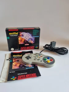 SNES Controller ascii Pad (Turbo- / Dauerfeuer) Super Nintendo Anleintung OVP - Bild 1 von 13