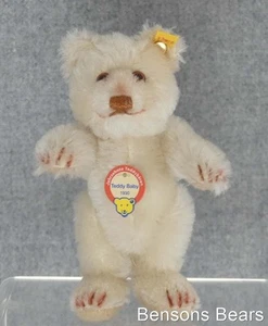 Steiff 2002 Teddy Baby Decades Miniature Collection 1930 Replica Bear Ean 029028 - Picture 1 of 4