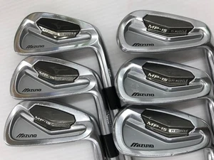 Mizuno MP-15 Iron Set 5-PW 6pcs Steel Shaft Stiff RH Japan Golf Club Good - Picture 1 of 12