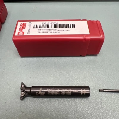 "Número de artículo Dorian # D45X-075-TD09-037 / Vástago de 3/8""" Foto 1 de 4