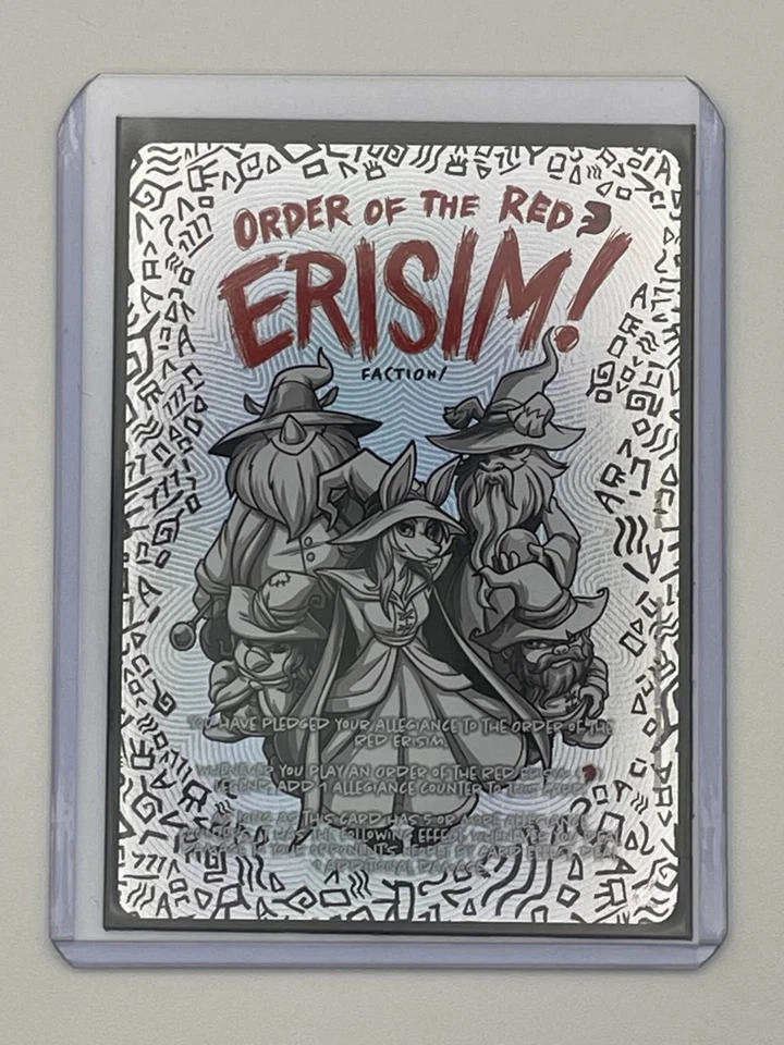 Neopets TCG - War for the Obelisk - Order of The Red Erisim #135 Full Art Alt - Image 1 of 3