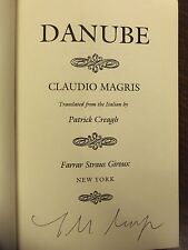 Claudio Magris, DANUBE, A JOURNEY *SIGNED 2X times* 1989 HCDJ 1ST Ed. Like New!