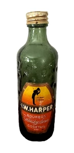 I. W. Harper Bourbon Whisky Sour Cocktail 1/10 Pint Bottle: SHIPS FREE & INSURED - Picture 1 of 8
