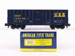 S Scale American Flyer 6-47967 CSXT Waffle Side Single Door Box Car #136156 - Imagen 1 de 12