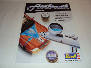 W.4.13.2 Modell Modellauto Katalog Prospekt Revell Airbrush 1997/98