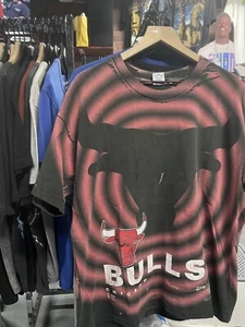 Vintage 1990s Y2K Salem Chicago Bulls Tee Shirt XL - Picture 1 of 5