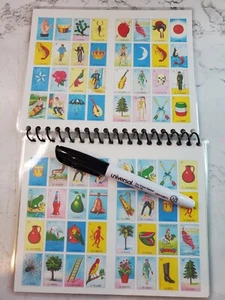 LOTERIA BOOKLET 16 TAFELN DON CLEMENTE BILD PARTY WIEDERSEHEN FIESTA Babyparty - Bild 1 von 4