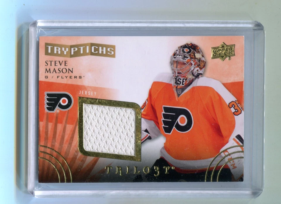 2014-15 Trilogy Tryptichs Trilo3y Steve Mason Flyers T-FLY3 jh17 - Image 1 of 1