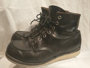 Red Wing 8890 Classic Moc 6" Charcoal Boots Made In USA Mens Size 8.5 D - Picture 1 of 11
