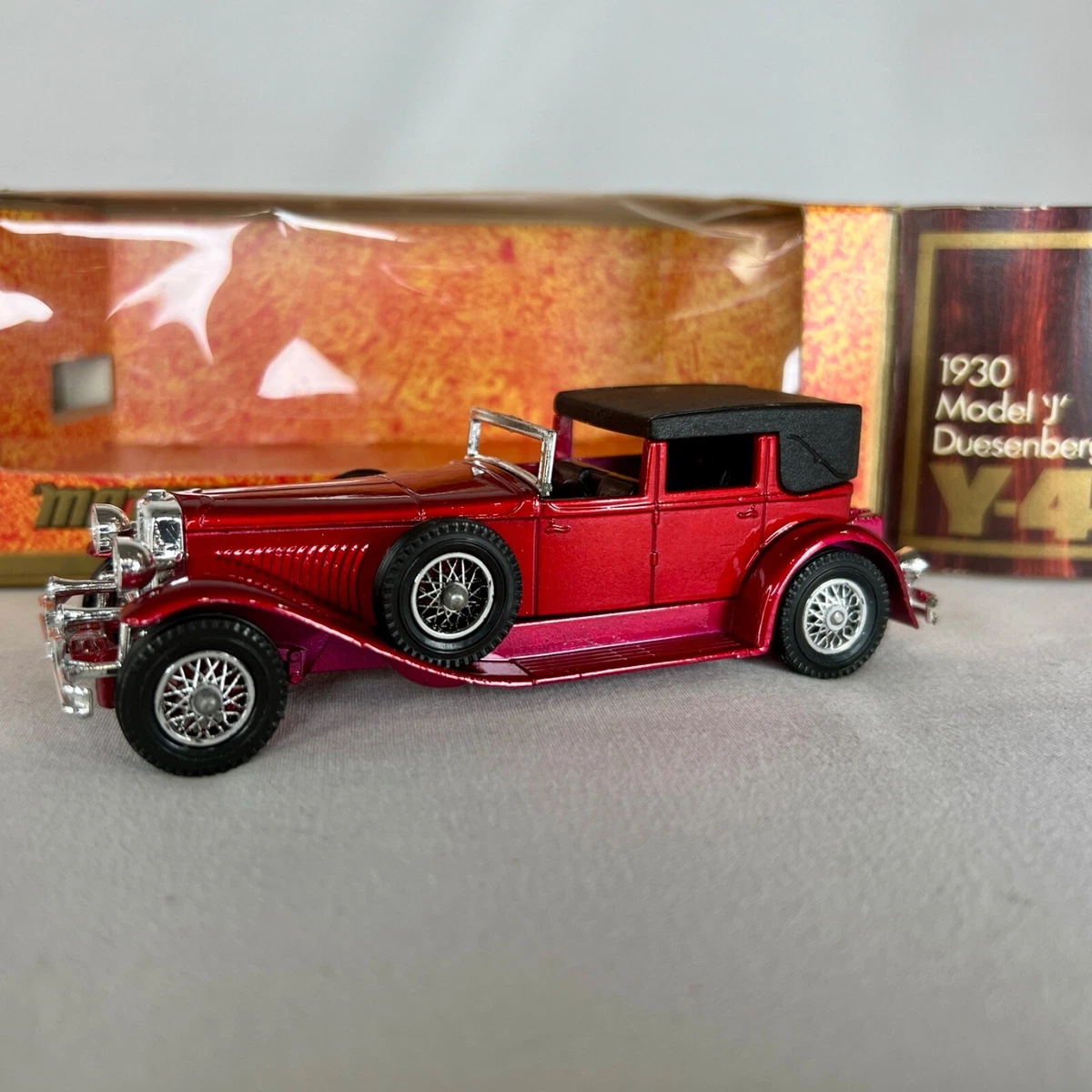 Matchbox Models of Yesteryear Duesenberg 1930 Vehicle Year Vintage