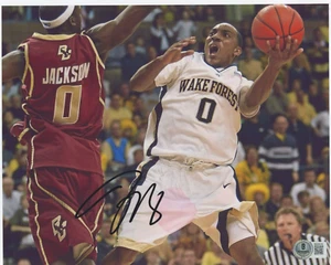 Jeff Teague Signed 8x10 Photo Picture BAS Beckett COA Wake Forest Demon Deacons - Picture 1 of 1