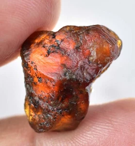 18.05 CT Natürlich Hessonit Orange Granat Zertifiziert Unbehandelt FACET Lose - Bild 1 von 6