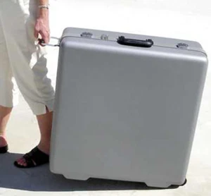 S and S coupling 10" side pull grey hard travel case - Picture 1 of 1