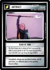 Star Trek: Blade of Tkon [Moderately Played] Q Continuum STCCG Decipher 1E