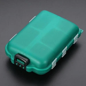 Fishing Storage Box, Hard Compartments Hasp Fishing Lures Hooks Tackle Box Ca... - Picture 1 of 1
