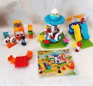 Lego Duplo Set 10841 Fun Family Fair 100% Completo Usado en Excelente Condición - Imagen 1 de 13