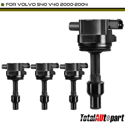 4x Bobinas de encendido para Volvo S40 V40 2000 2001 2002-2004 I4 1,9 L UF-365 12756020 Foto 1 de 4