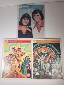 Whitman Puzzle Lot Of 3 - Mickey Mouse Club x2 - Donny And Marie - Picture 1 of 8