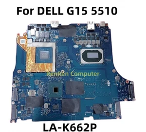 For DELL G15 5510 Laptop Motherboard i5/i7-10th CPU RTX3050 GPU GDL55 LA-K662P - Picture 1 of 3