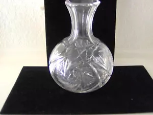 American Brilliant Cut Glass Water/Wine Carafe 1890'S -1920 - Picture 1 of 4