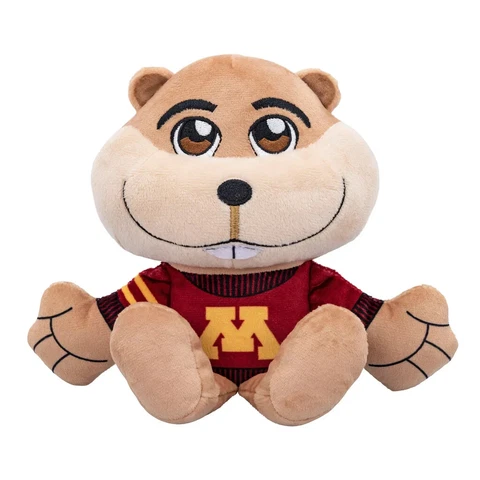 Bleacher Creatures Minnesota Golden Gophers Goldy 8" Mascot Kuricha Sitting Plus Cover