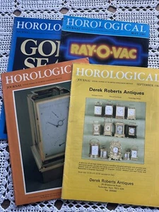 Horological Journal x 3 1984 Vintage Bundle Magazines - Picture 1 of 3