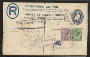 Kap der Guten Hoffnung 1903 auf Umschlag nach DEUTSCHLAND Sehr schön - Bild 1 von 2