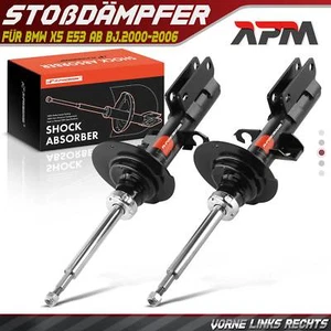 2x Stoßdämpfer Gasdruck Vorne Links Rechts für BMW X5 E53 ab bj.2000-2006 - Bild 1 von 7