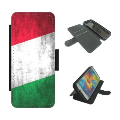 Italian FLAG Wallet Phone Case Cover For iPhone / Samsung Italy - Image 1 of 4