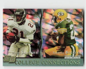 1993 Pro Set #CC9 Deion Sanders / Terrell Buckley College Connections - Picture 1 of 2