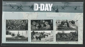 GB 2019 D DAY 75TH STAMP PRESENTATION PACK - Picture 1 of 1
